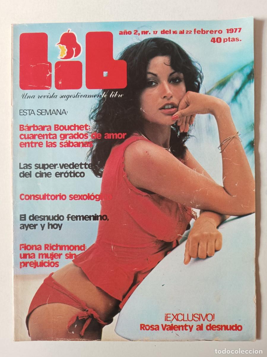 Journals: Revista LIB n&ordm; 17 Rosa Valenty Barbara Bouchet Jos&eacute; Luis L&oacute;pez V&aacute;zquez Jane Birkin Sylvia Kristel