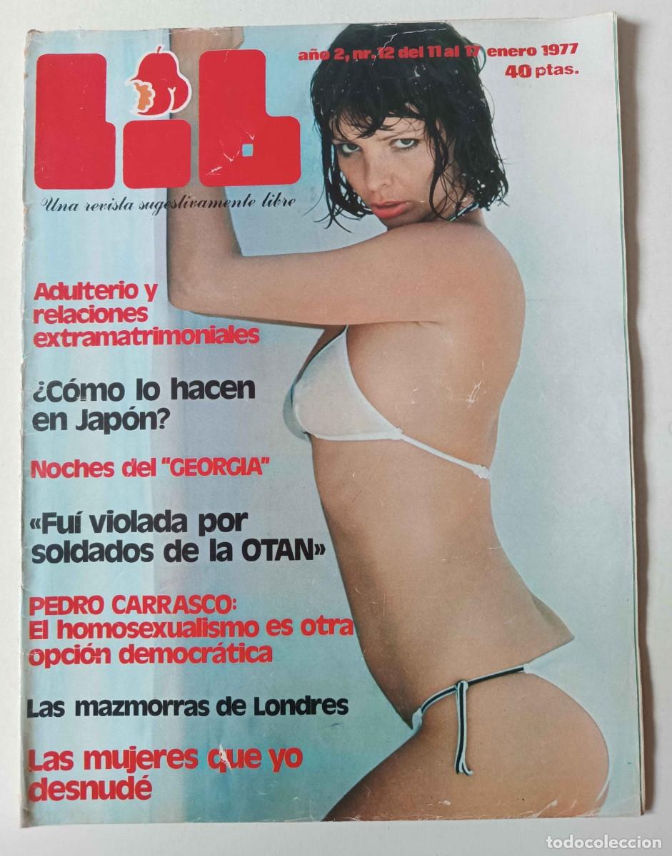 Journals: Revista LIB n&ordm; 12 Nadiuska Rosa Valenty Patricia Adriani Silvia Solar Manoli Dom&iacute;nguez Continuados