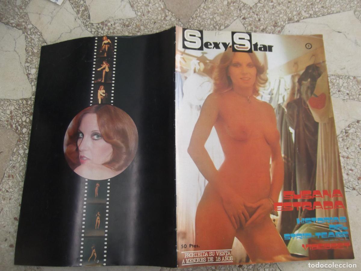 Zeitschriften: sexy star, n&ordm; 1, susana estrada , erotica espa&ntilde;ola ,solo para adultos