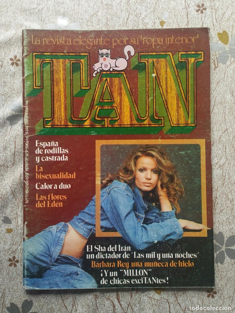 Journals: Revista TAN N&ordm; 1/ BARBARA REY, EL SHA DE IRAN, LA BISEXUALIDAD, Veruschka