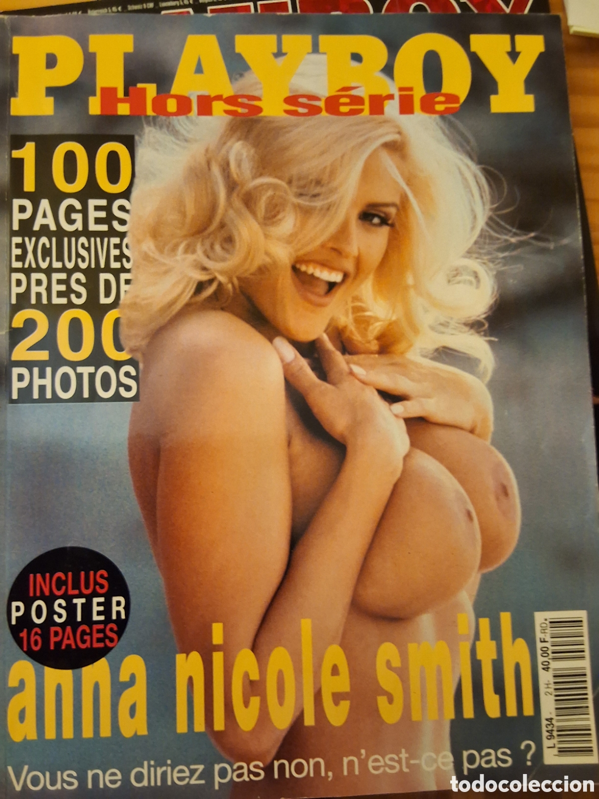 Journals: Playboy hors serie revista erotica francesa desnudos mujeres especial Anna Nicole Smith