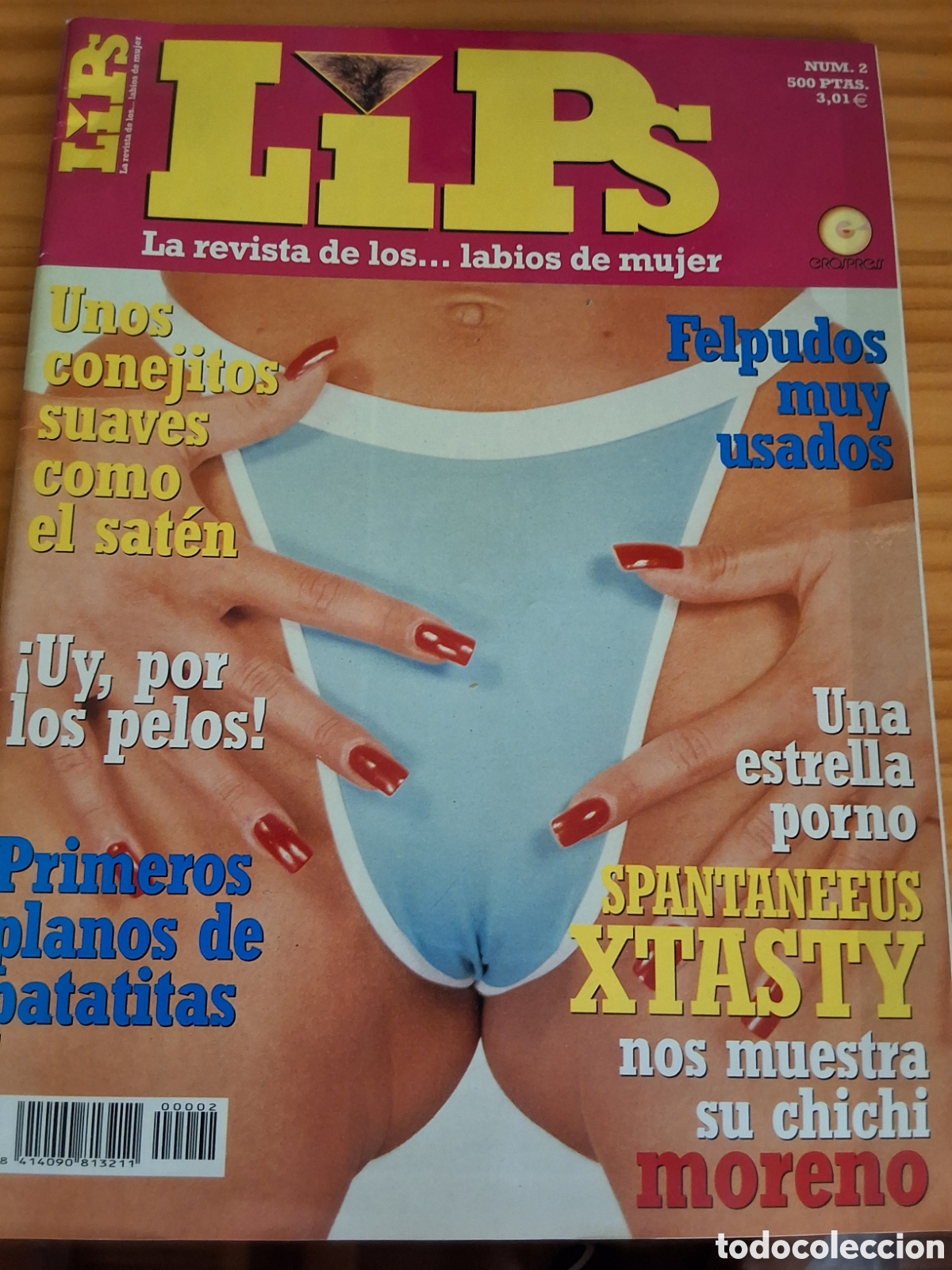 Journals: Lips revista erotica espa&ntilde;ola desnudos mujeres labios vaginales pussies n&uacute;mero 2 a&ntilde;o 2000