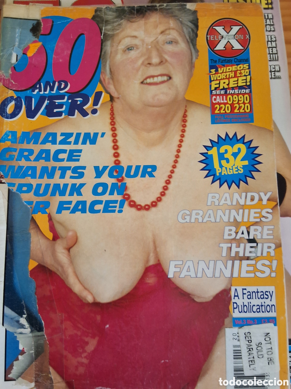Journals: 50 and over revista er&oacute;tica inglesa desnudos mujeres maduras volumen 3/3