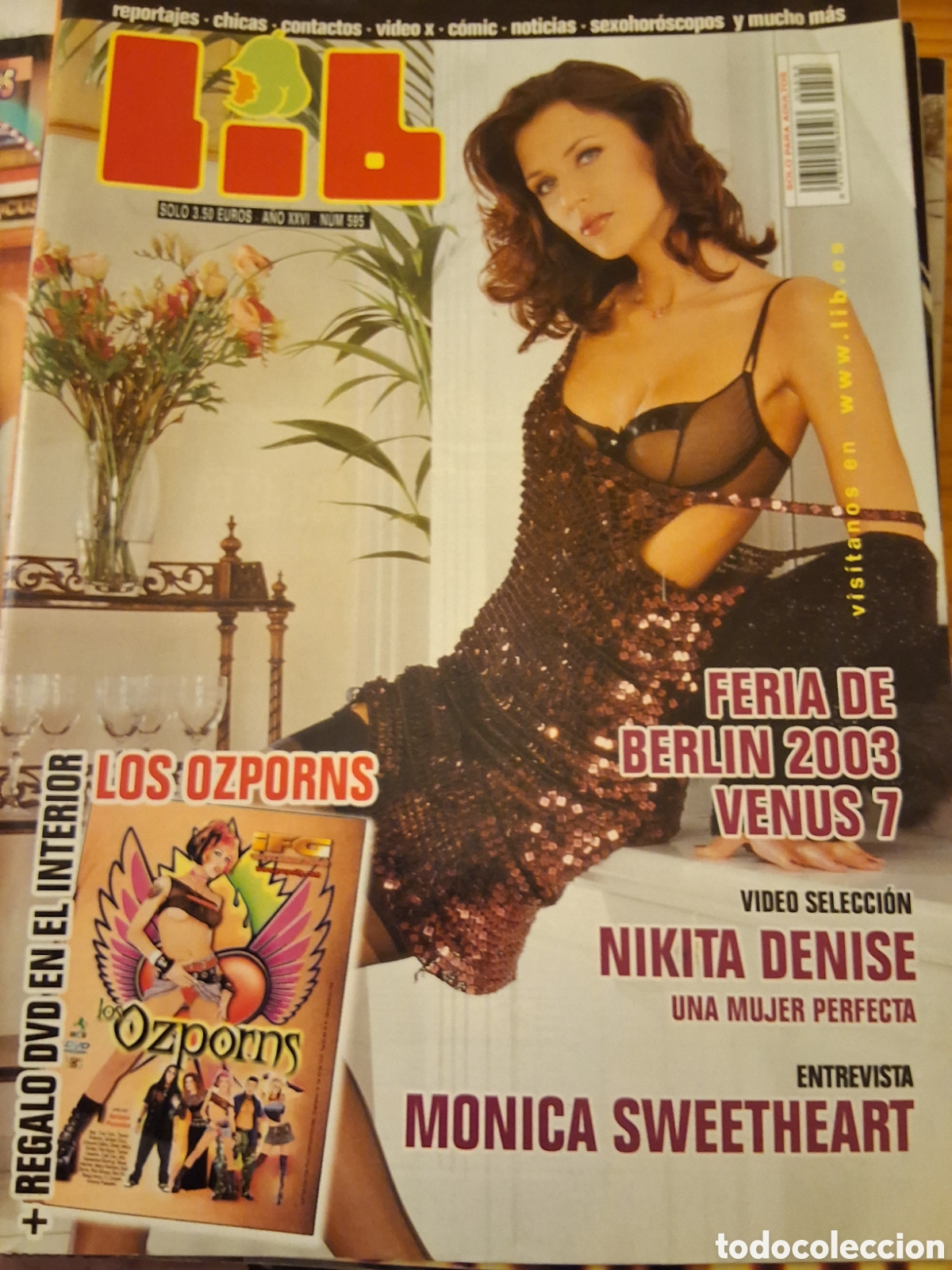 Magazines: Lib internacional revista erotica desnudos mujeres 595 Nikita Denise Janette Lara