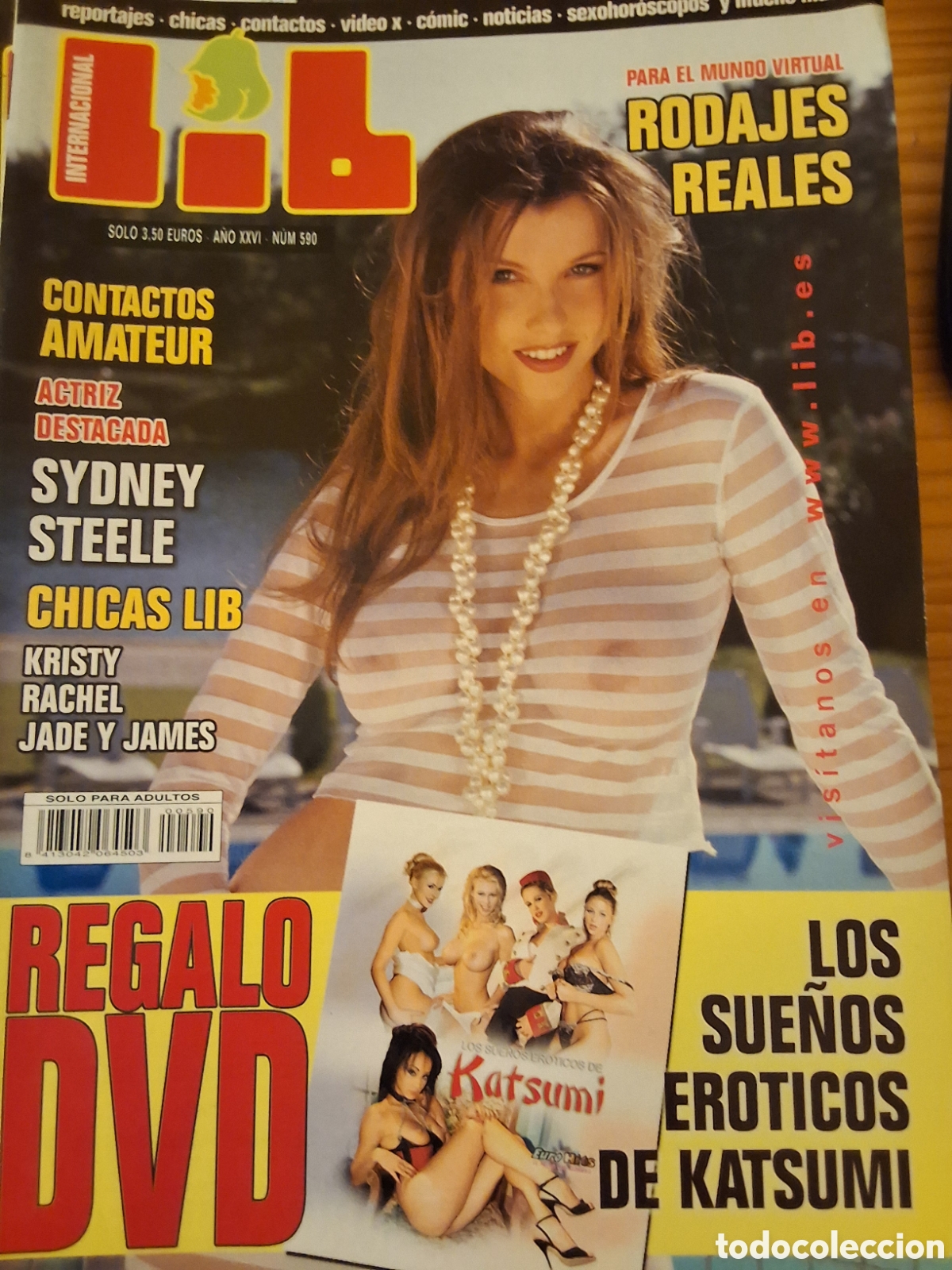 Journals: Lib internacional revista erotica desnudos mujeres 590 Katsumi Sydney Steele Kristy