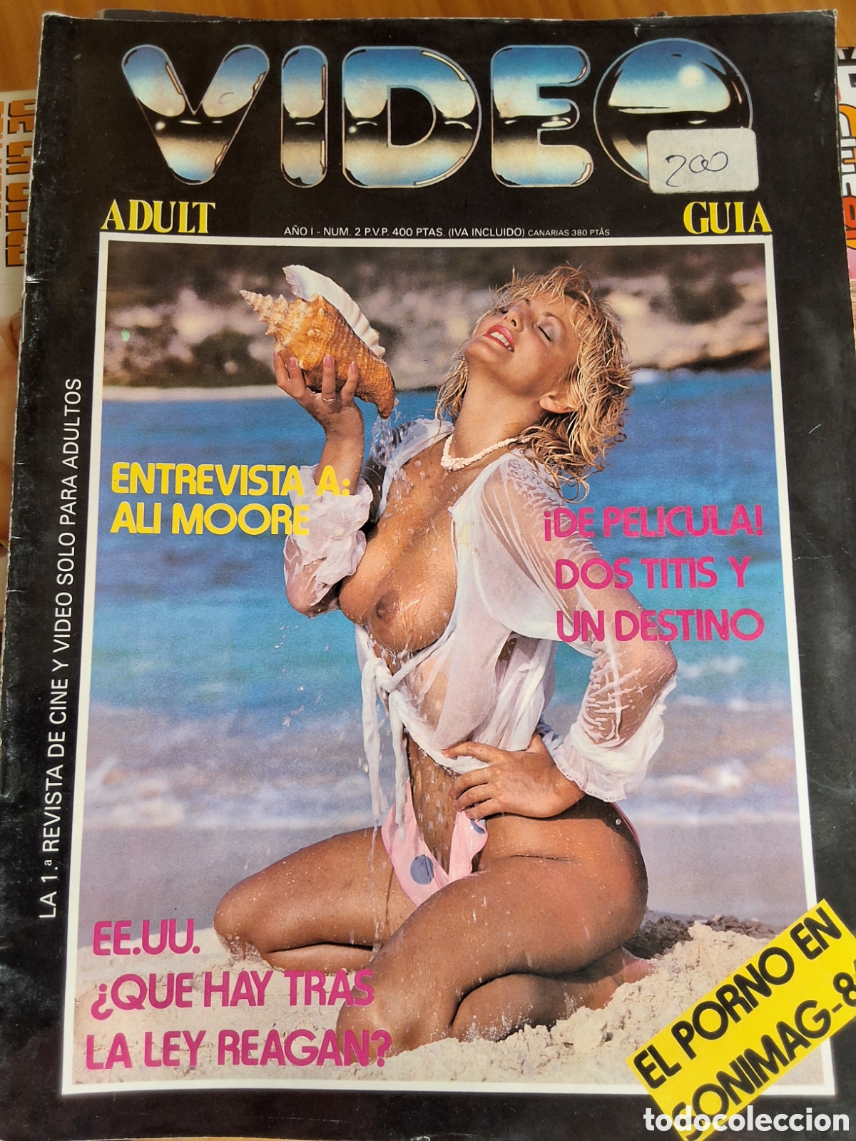 Zeitschriften: Video adult gu&iacute;a revista espa&ntilde;ola sexo para adultos n&uacute;mero 2 a&ntilde;o 1986