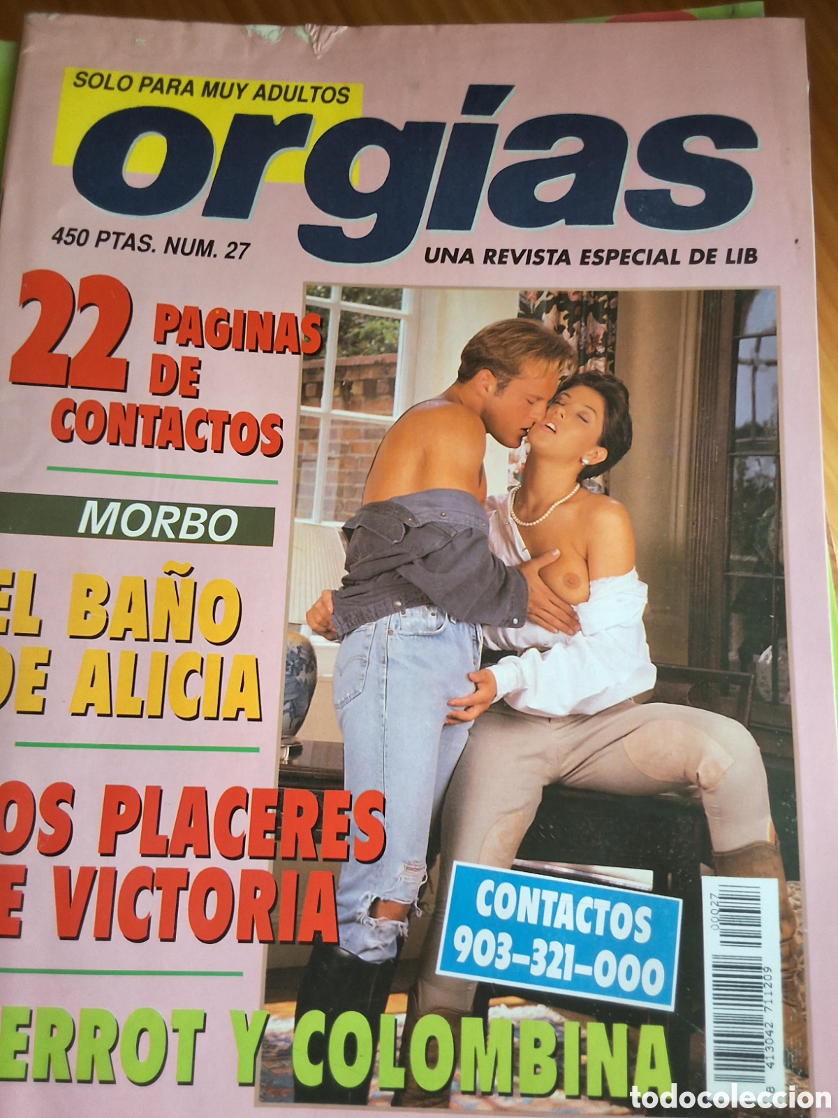 Zeitschriften: Orgias lib revista espa&ntilde;ola sexo para adultos n&uacute;mero 27