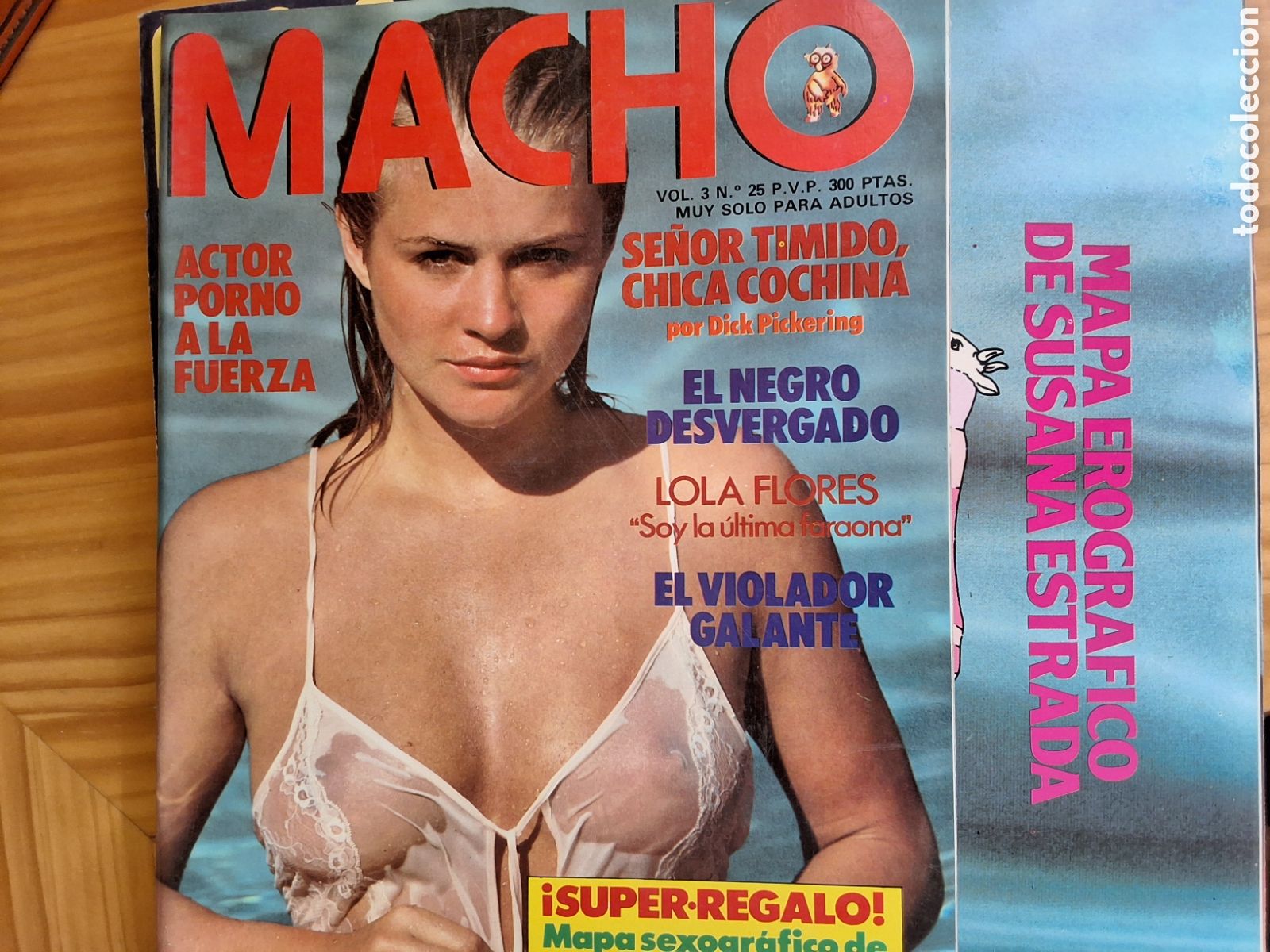 Journals: Macho revista erotica espa&ntilde;ola desnudos mujeres 3/25 Mapa erografico Susana Estrada