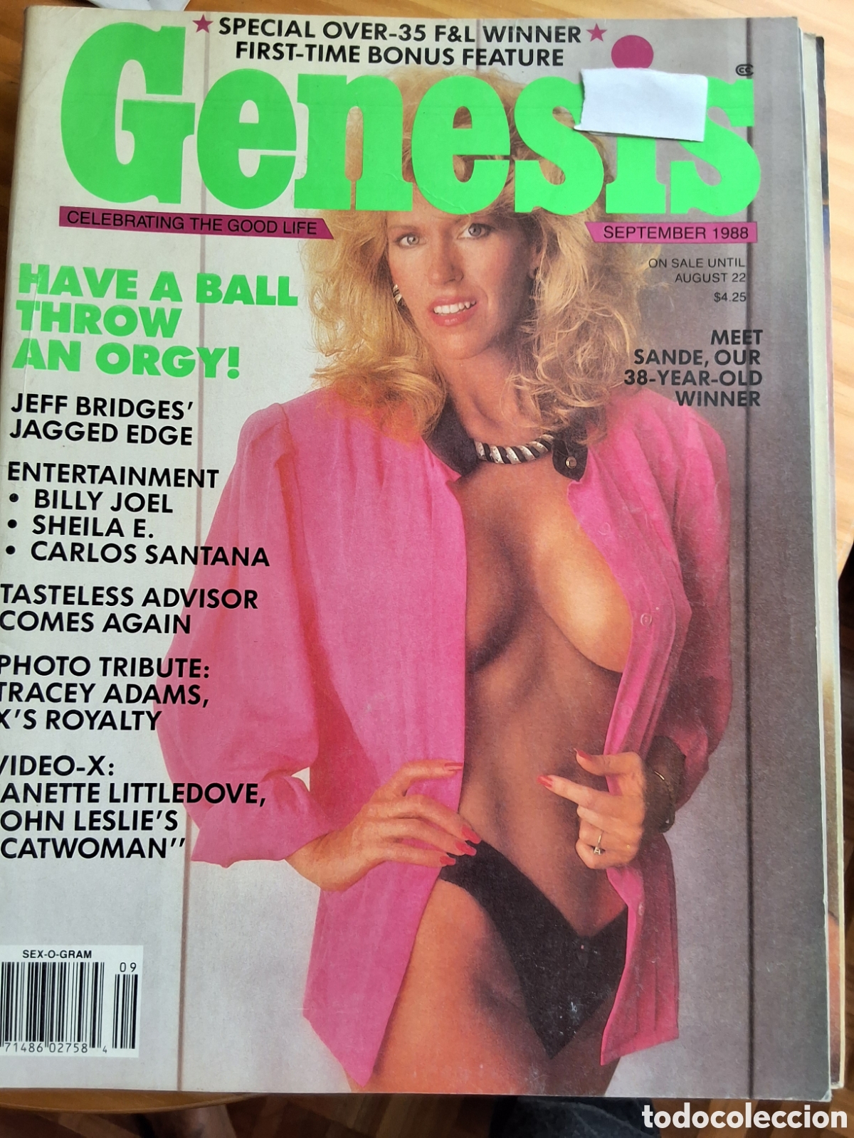Zeitschriften: Genesis revista erotica americana desnudos mujeres 1988/9 Missy