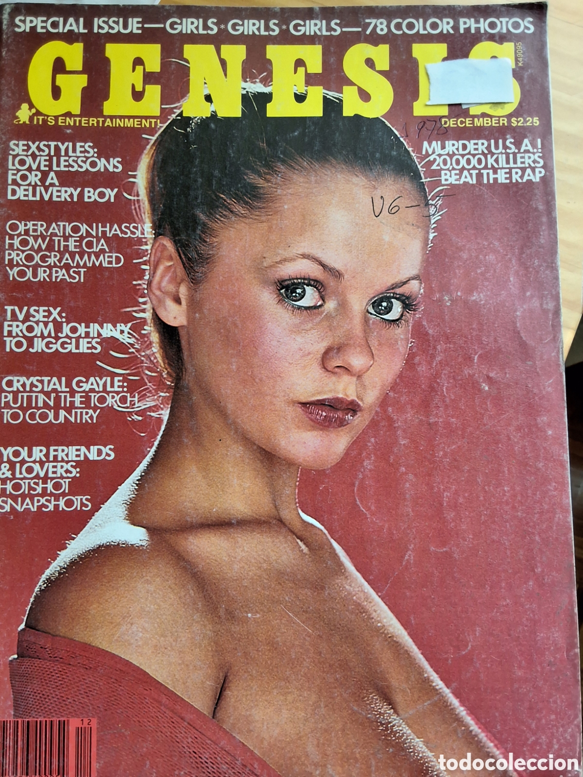Zeitschriften: Genesis revista erotica americana desnudos mujeres 1978/12 Rose Annie