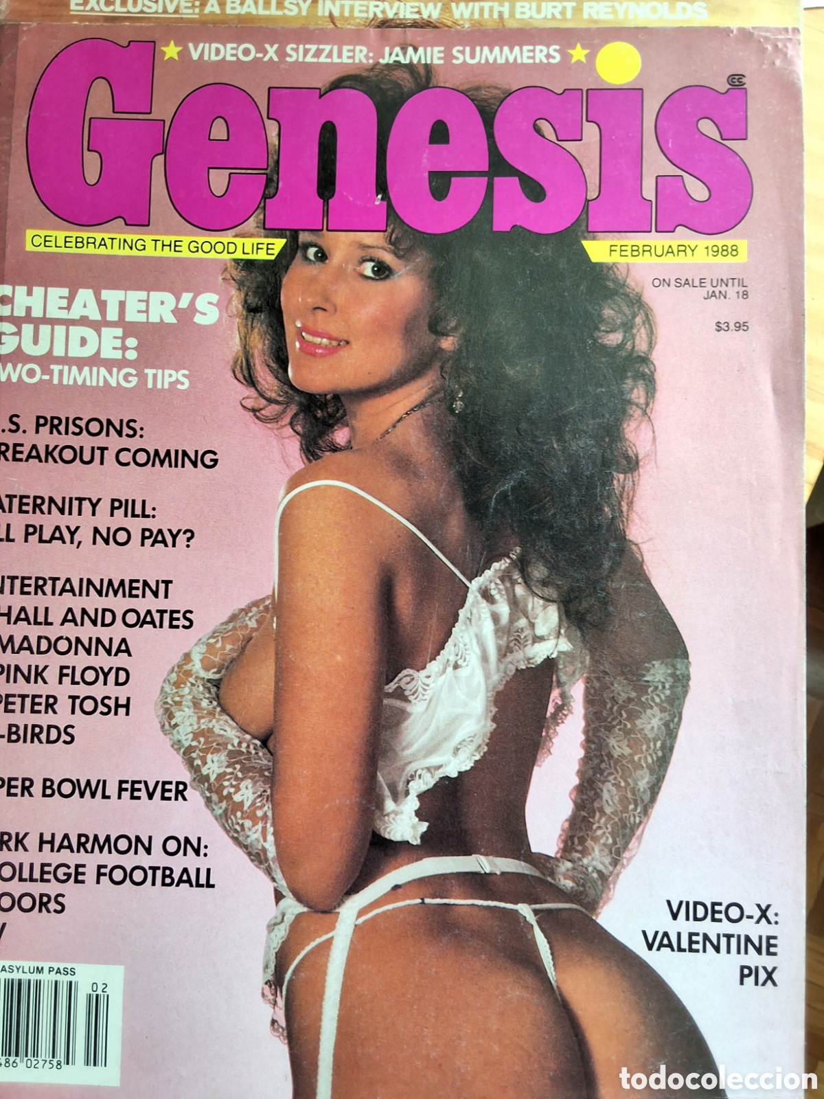 Riviste: Genesis revista erotica americana desnudos mujeres 1988/2 Valentine
