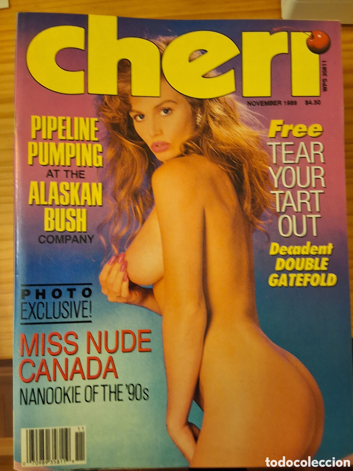 Journals: Cheri revista erotica americana desnudos mujeres 1989/11 Nikki Kruze