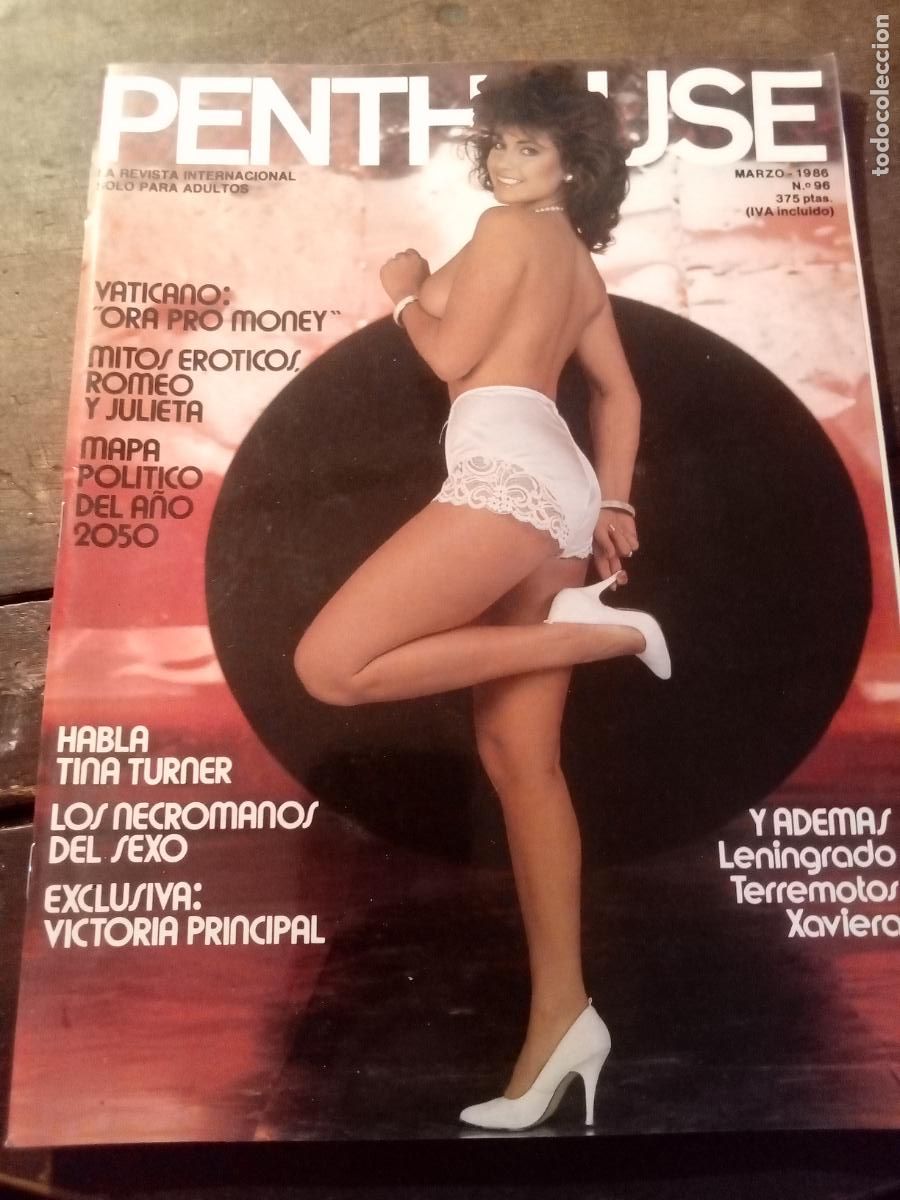 Zeitschriften: Revista Penthouse- N&ordm;96-Marzo 1986-Vaticano- Mitos eroticos-Tina Turner - Poster Central