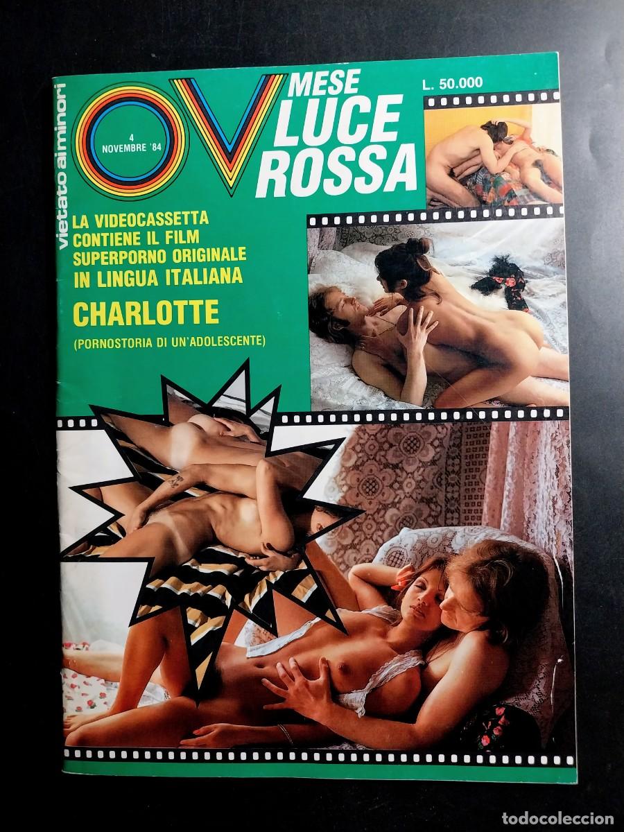 Journals: OV MESE LUCE ROSSA N. 4 1984 - BIZARRE GAY SM - ITALIAN VINTAGE HARD-CORE MAGAZINE