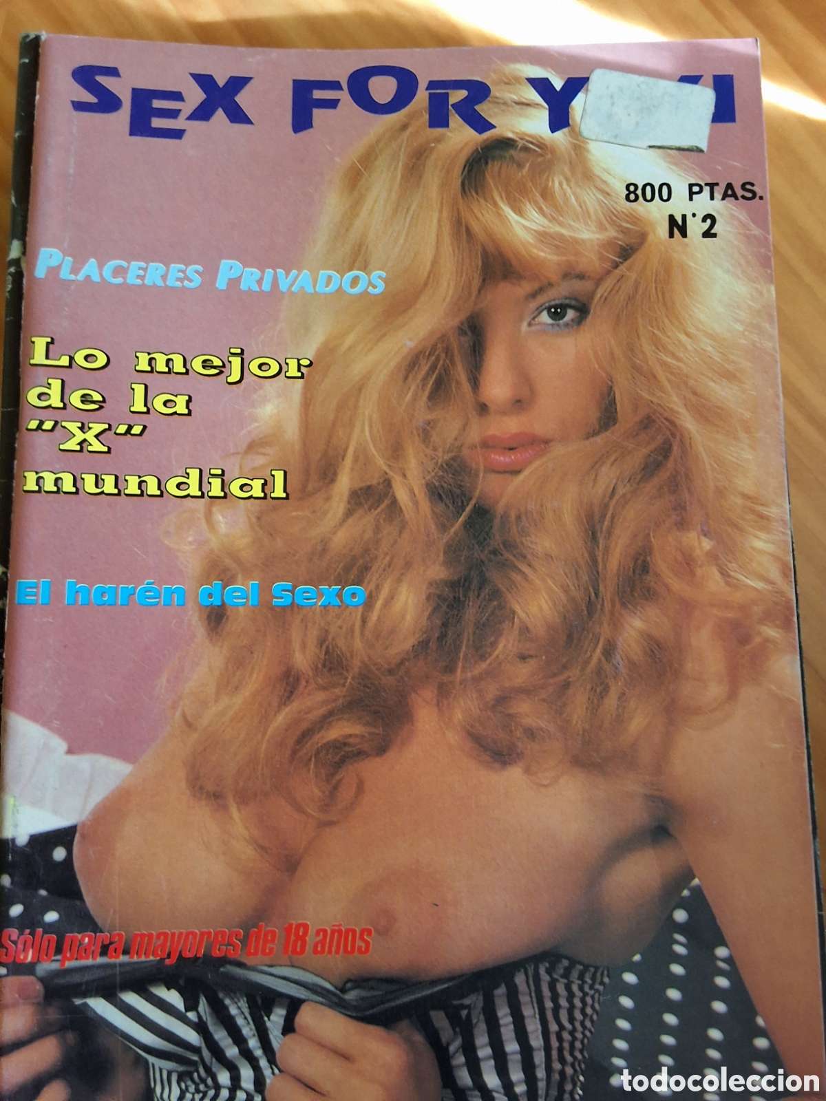 Zeitschriften: Sex for you revista sexo para adultos n&uacute;mero 2 formato libro