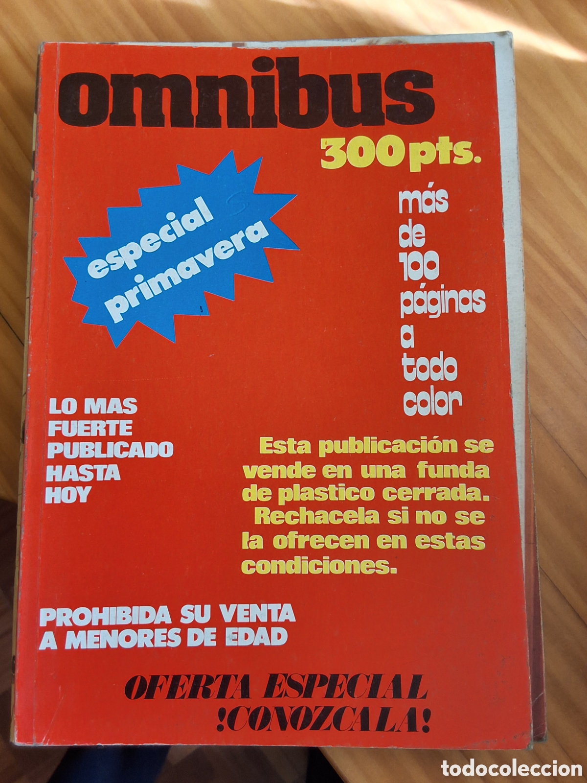 Zeitschriften: &Oacute;mnibus revista sexo para adultos especial primavera formato libro