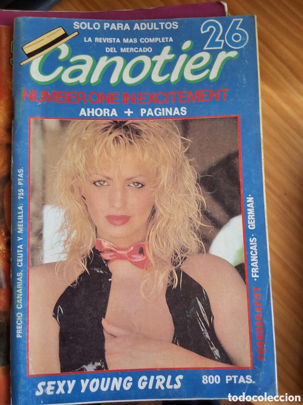 Zeitschriften: Canotier revista sexo para adultos n&uacute;mero 26 formato libro