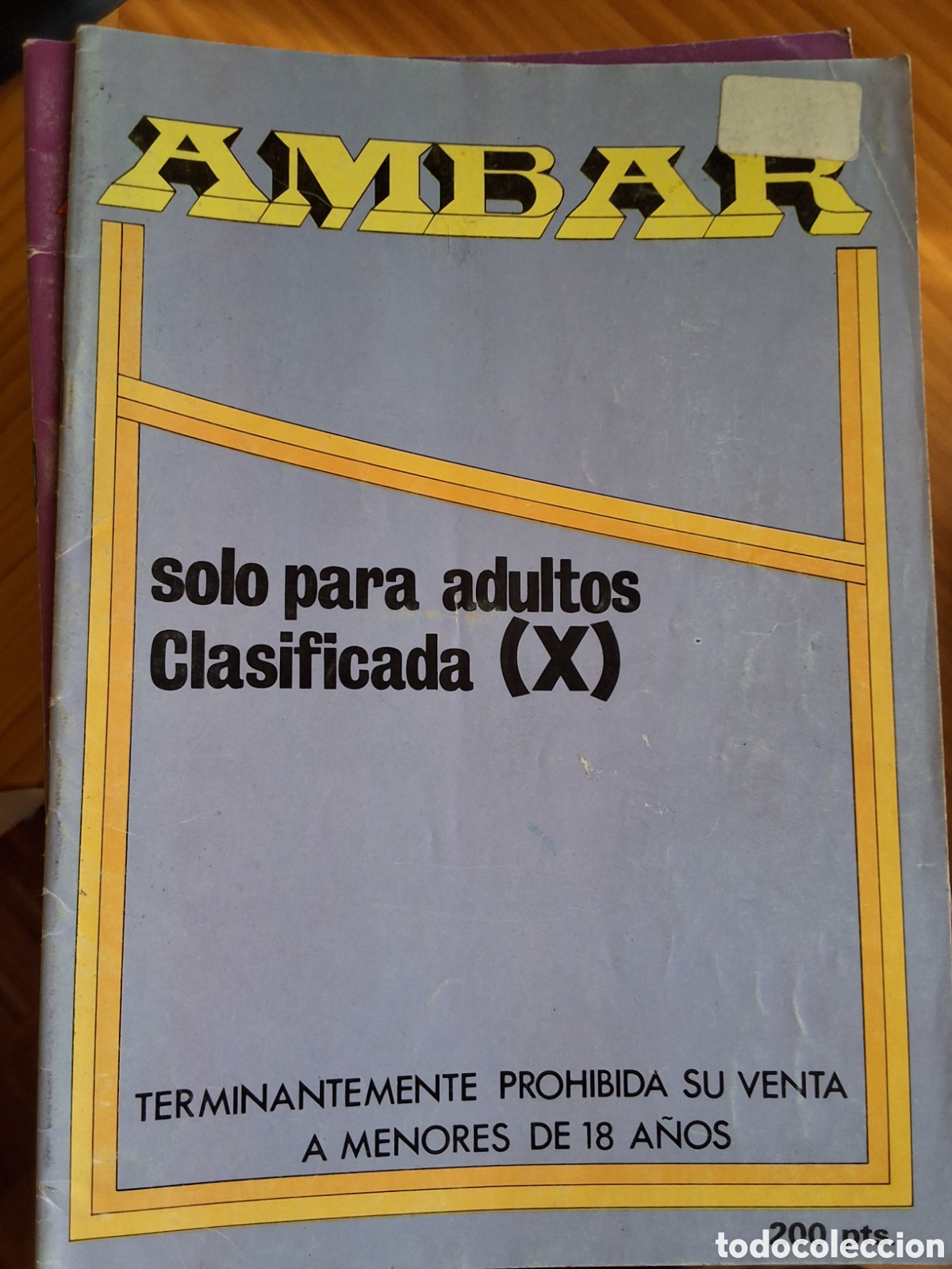 Zeitschriften: &Aacute;mbar revista sexo para adultos n&uacute;mero 1 formato libro