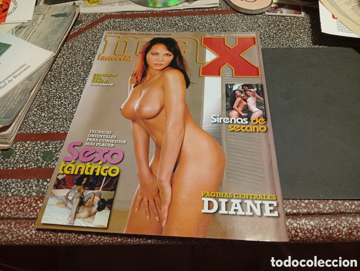 Journals: Revista erotica Max suplemento Intervi&uacute; chica Diane
