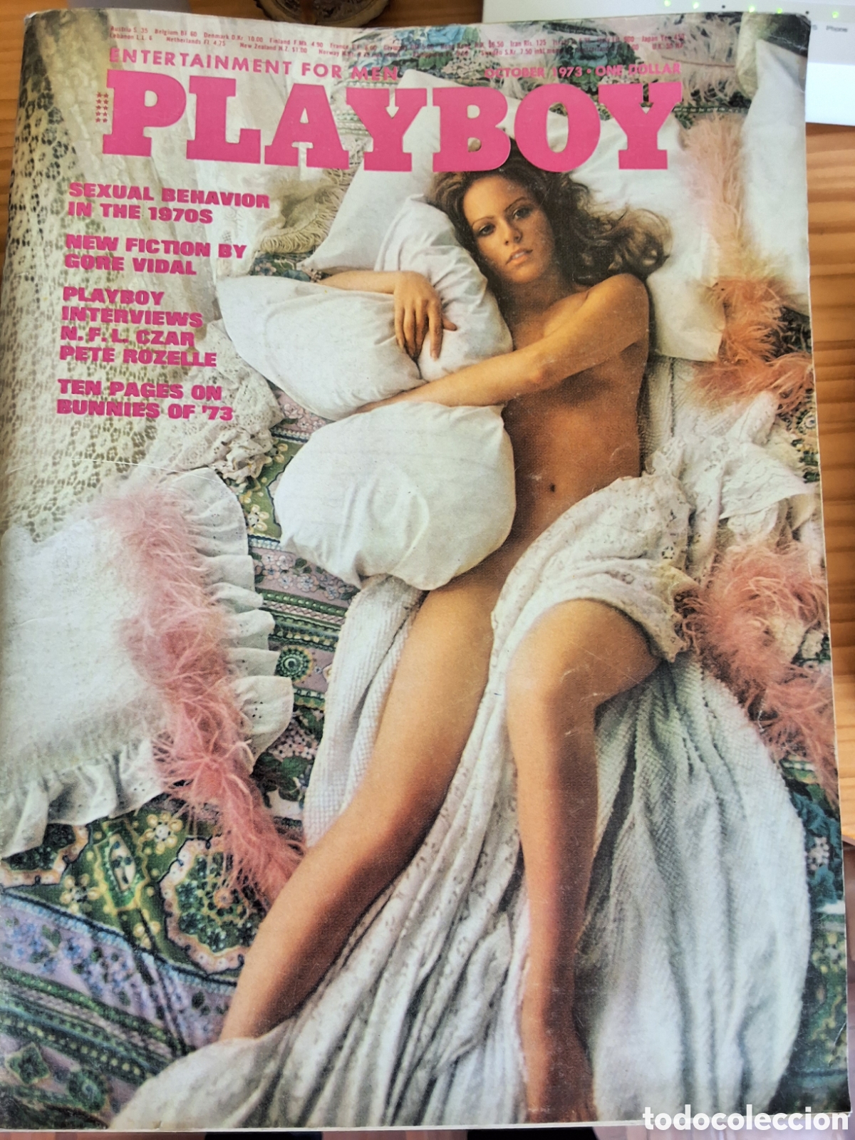 Magazines: Playboy americano mensual revista erotica desnudos mujeres 1973/10 Valerie Lane