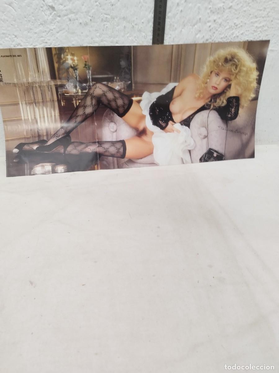 Magazines: Postrer de revista para adultos Playboy. Melissa Etheridge.