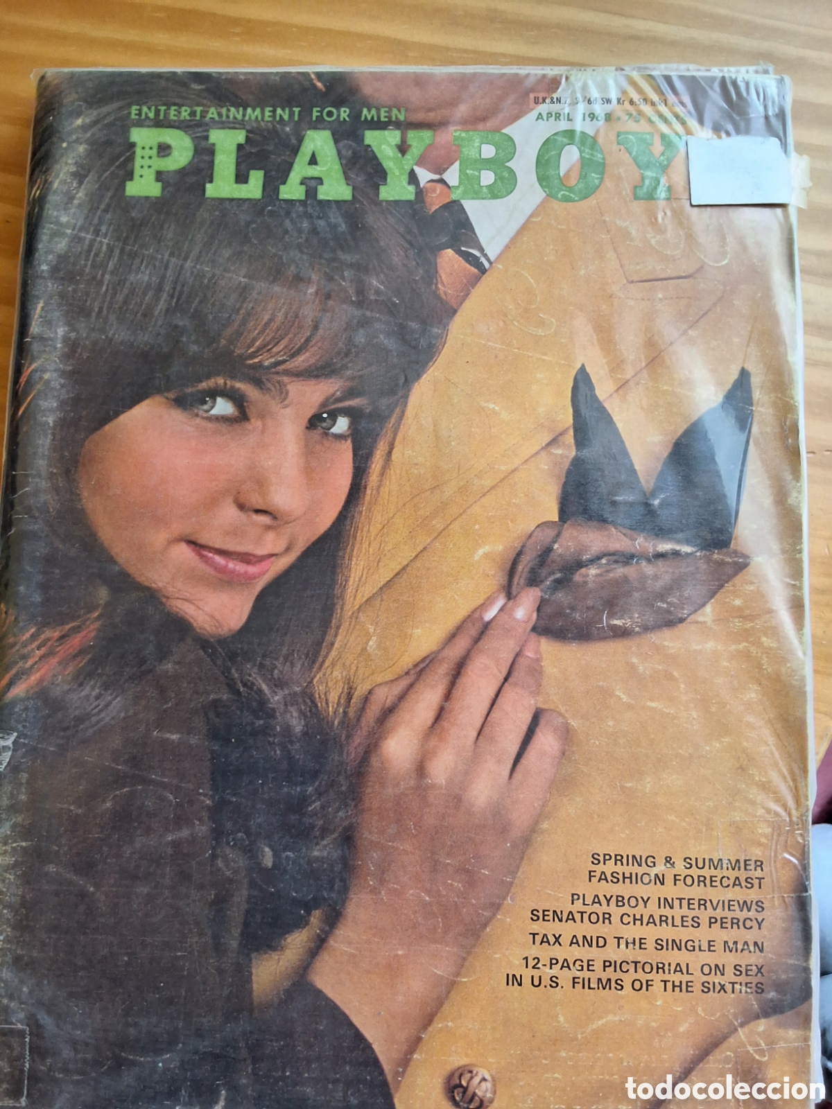 Magazines: Playboy americano mensual revista erotica desnudos mujeres 1968/4