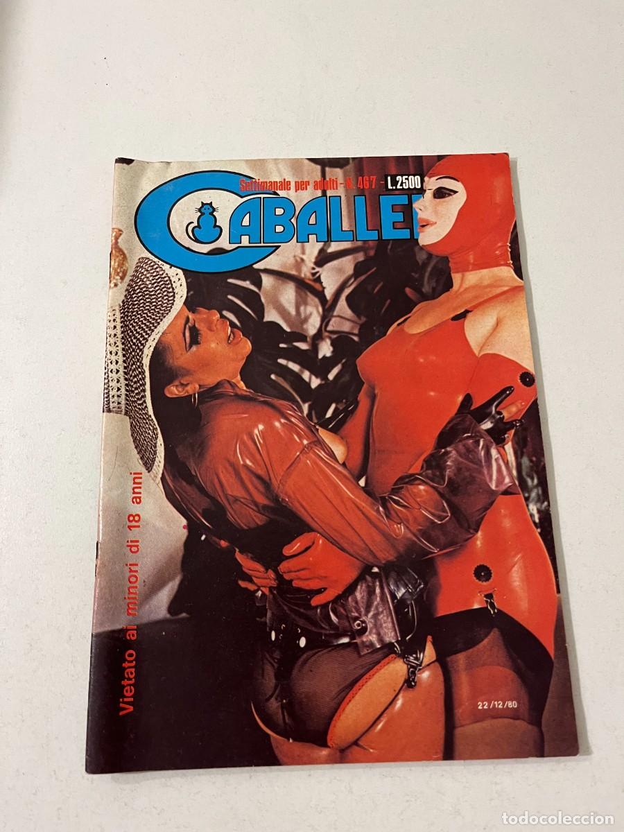 Revistas: (44/10/24) CABALLERO N.467 - bizzarre - LESBIAN - orgy - young models - ecc..