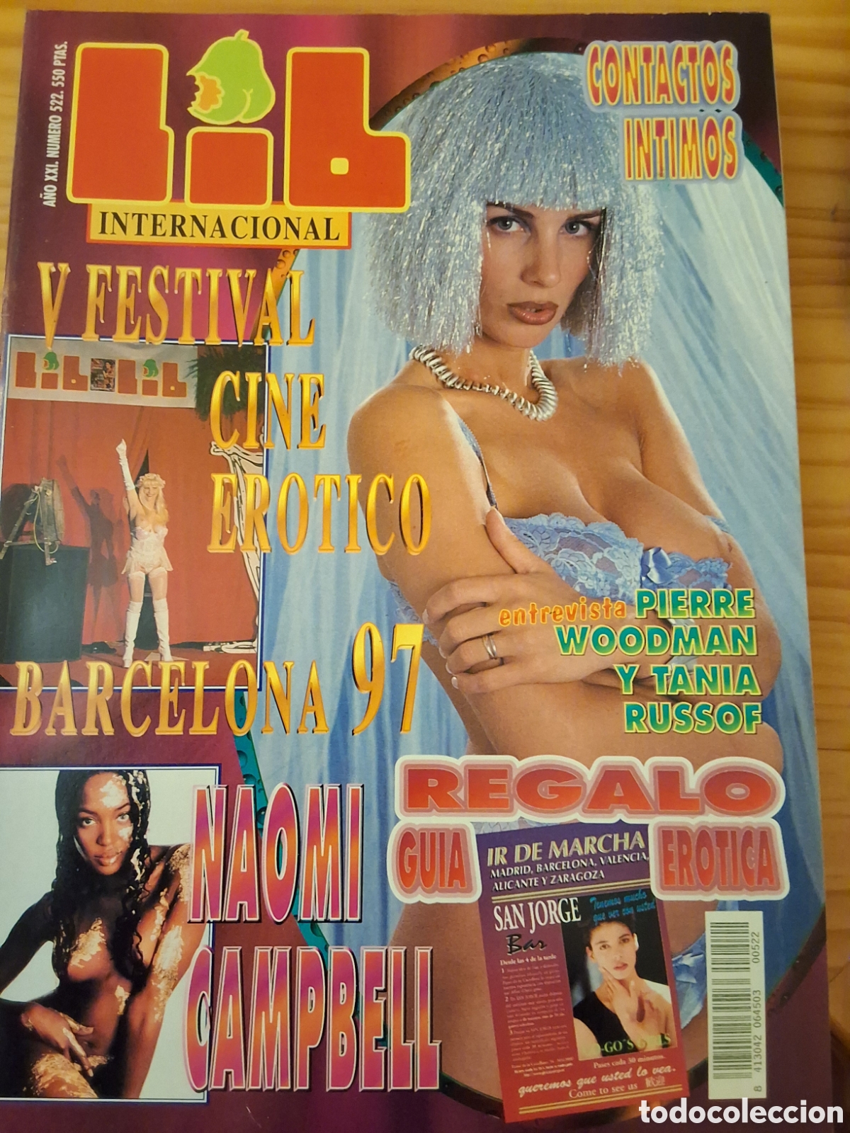 Zeitschriften: Lib internacional revista erotica desnudos mujeres 522 Sabine Cristal Dalila