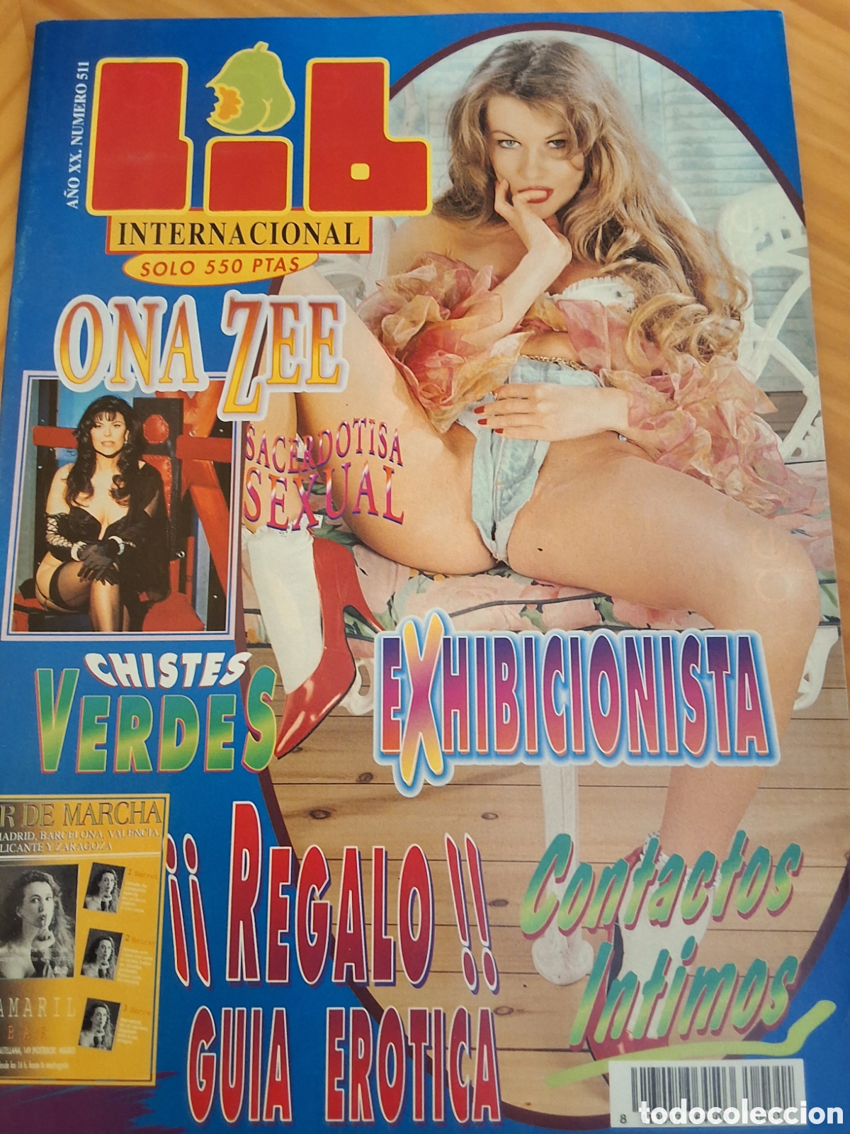 Zeitschriften: Lib internacional revista erotica desnudos mujeres 511 Ona Myriam Emily