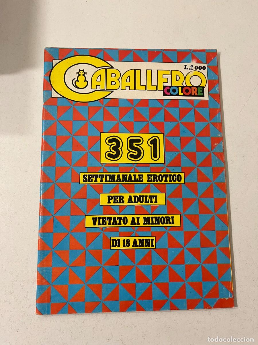 Magazines: (44/10/24) CABALLERO N.351 - bizzarre - LESBIAN - orgy - young models - ecc..