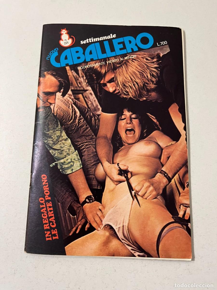 Magazines: (44/10/24) CABALLERO N.221 - bizzarre - LESBIAN - orgy - young models - ecc..
