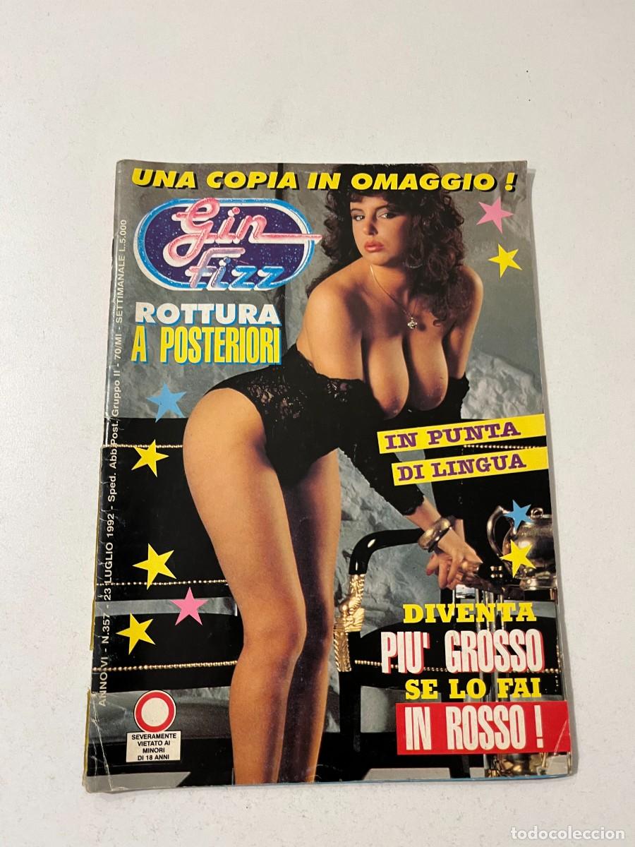 Magazines: (44/10/24) GIN FIZZ n.357 - bizzarre - LESBIAN - orgy - young models - ecc..