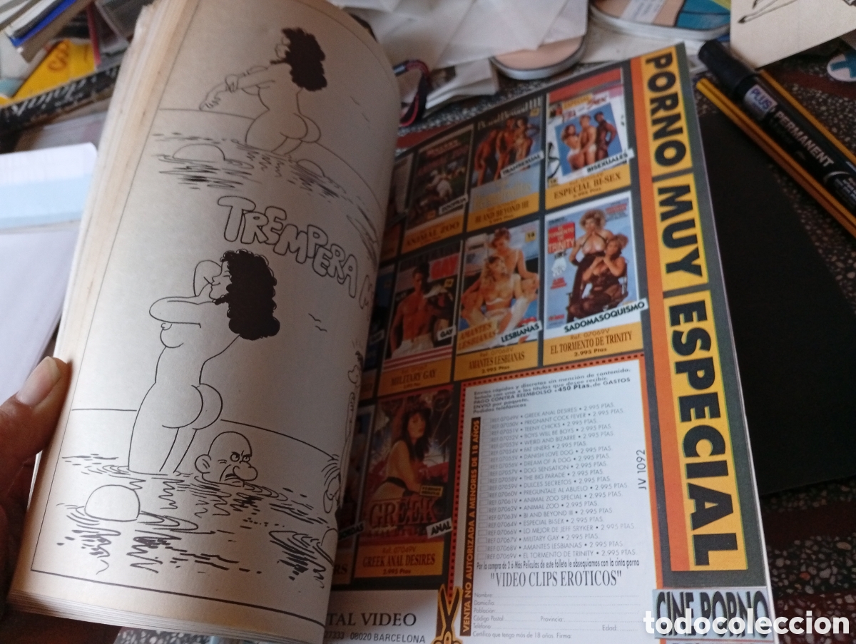 Magazines: Revista de humor, jud&iacute;a Verde, Porno