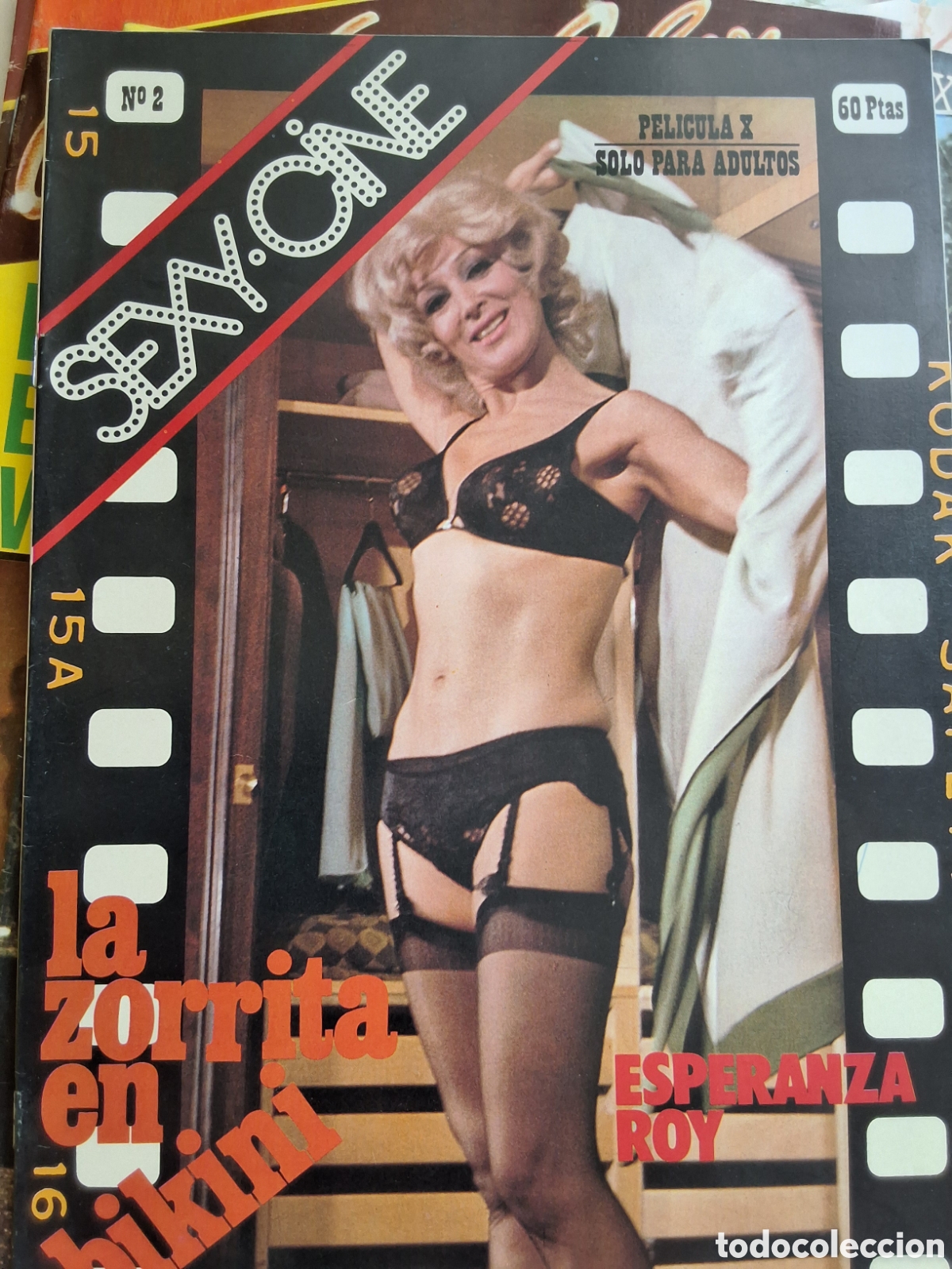 Magazines: Sexy cine revista sexo para adultos 1977 la zorrita del bikini Esperanza Roy