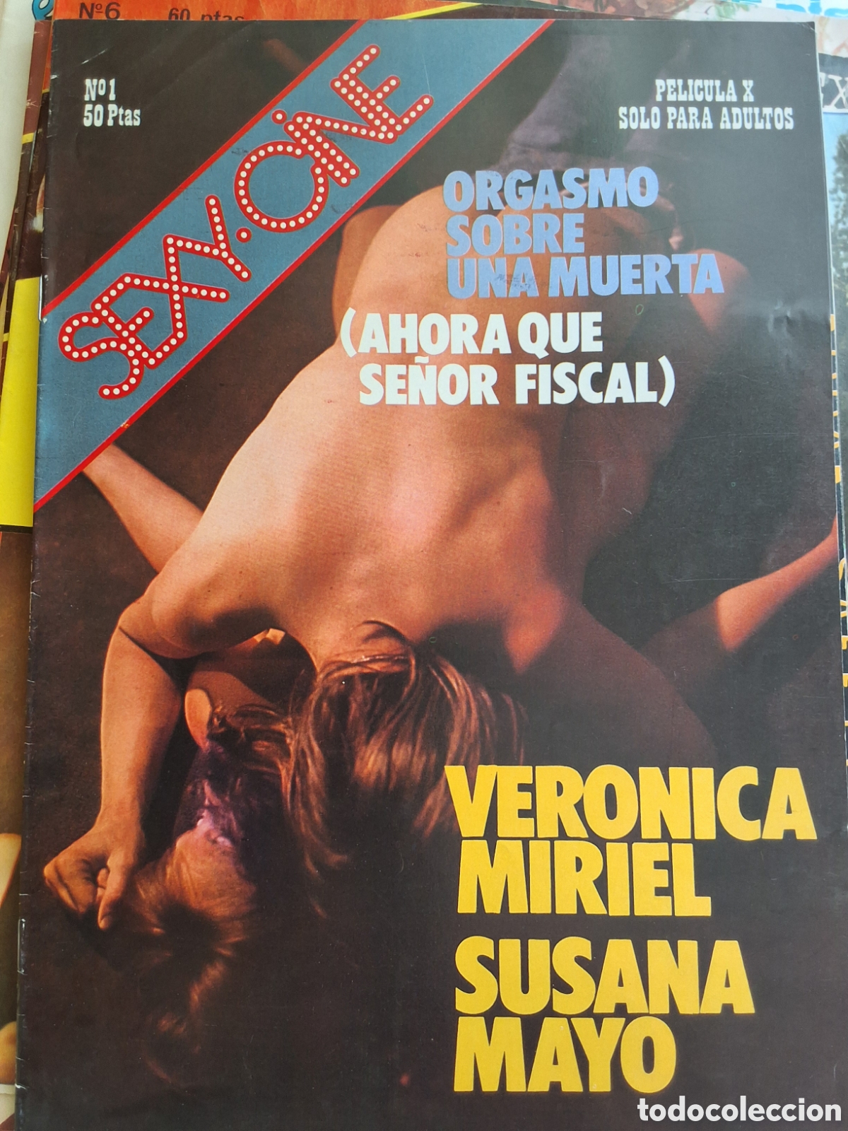 Magazines: Sexy cine revista sexo para adultos 1977 Orgasmo sobre una muerta Ver&oacute;nica Miriel