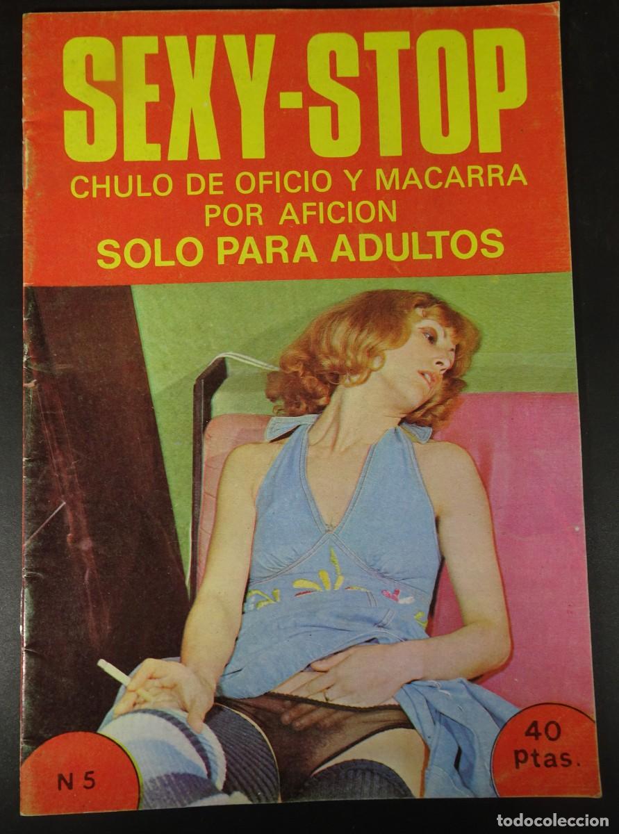 Magazines: MAGAZINE ER&Oacute;TICO PORNO , SEXY STOP N&ordm; 5 , VINTAGE, VER FOTOS