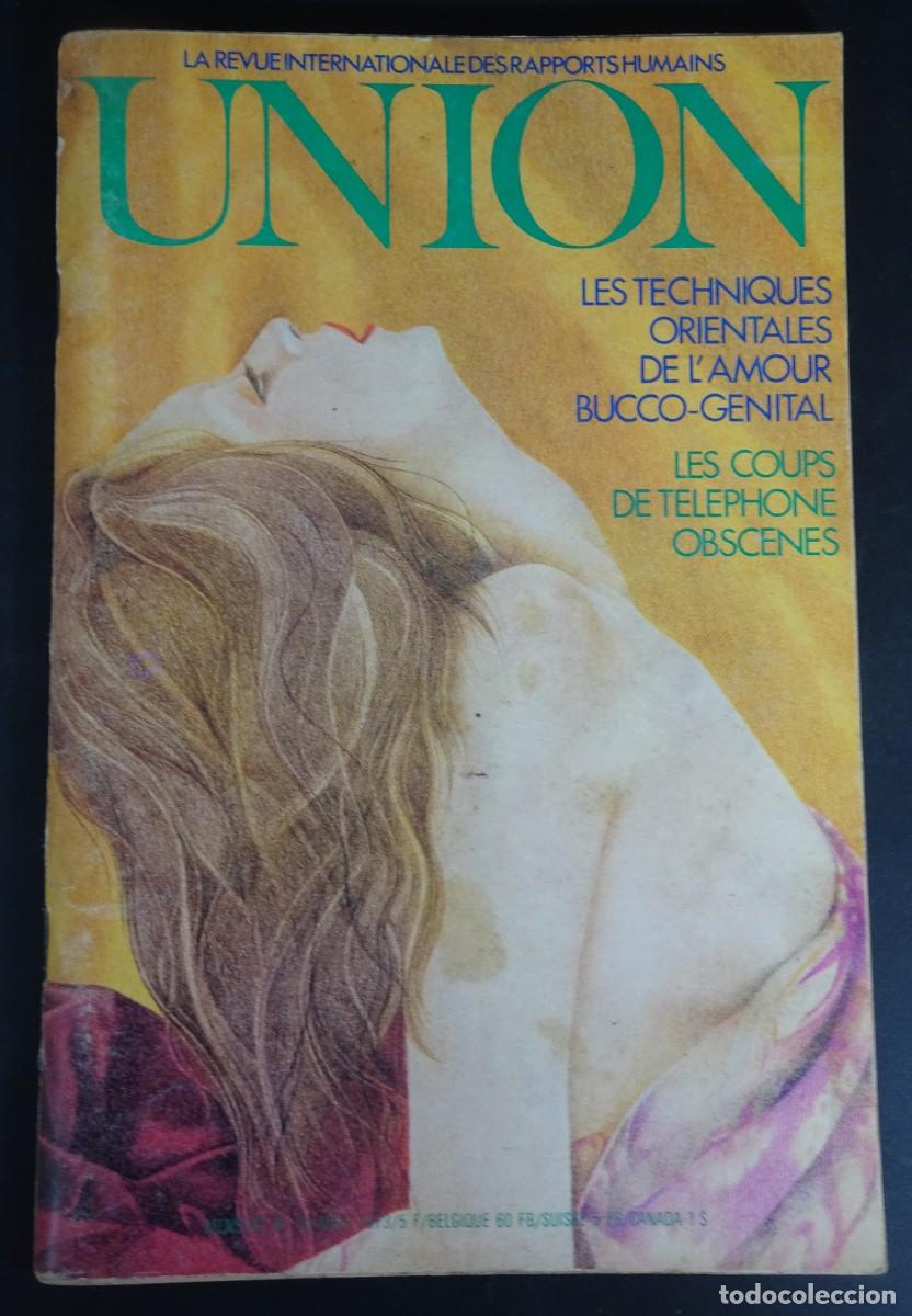 Magazines: MAGAZINE SOBRE VIDA SEXUAL, UNION N&ordm; 14, VINTAGE, FRANCIA, 1973, VER FOTOS