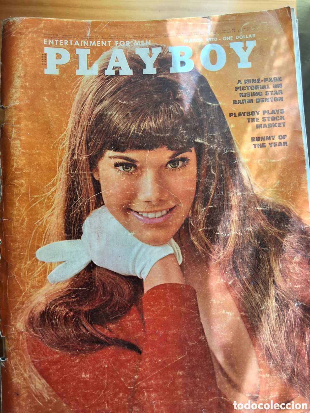 Journals: Playboy americano mensual revista erotica desnudos mujeres 1970/3 Christine Koren