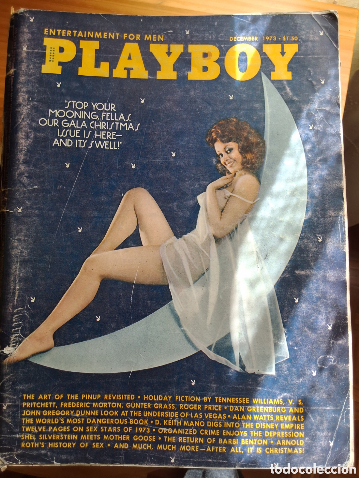 Journals: Playboy americano mensual revista erotica desnudos mujeres 1973/12 Christine Maddox