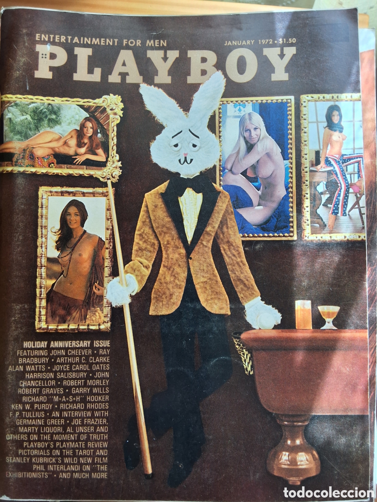 Journals: Playboy americano mensual revista erotica desnudos mujeres 1972/1 Marylin Cole