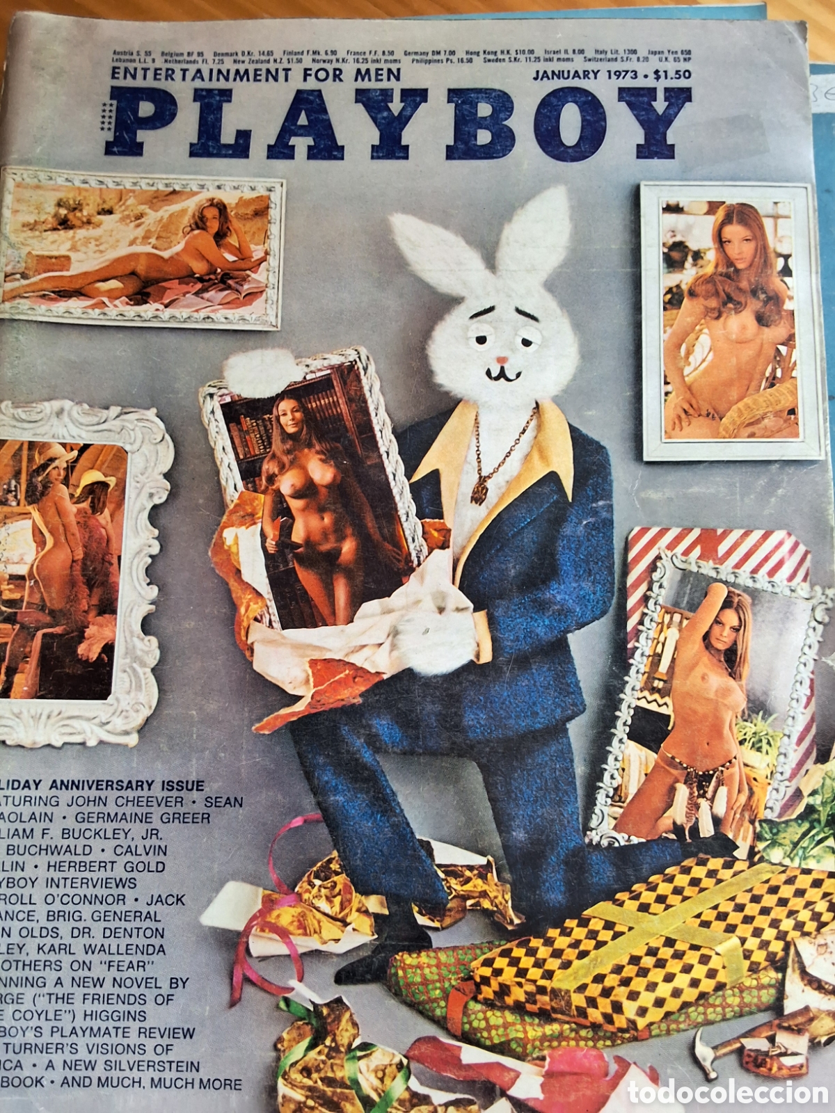 Journals: Playboy americano mensual revista erotica desnudos mujeres 1973/1 Miky Garcia
