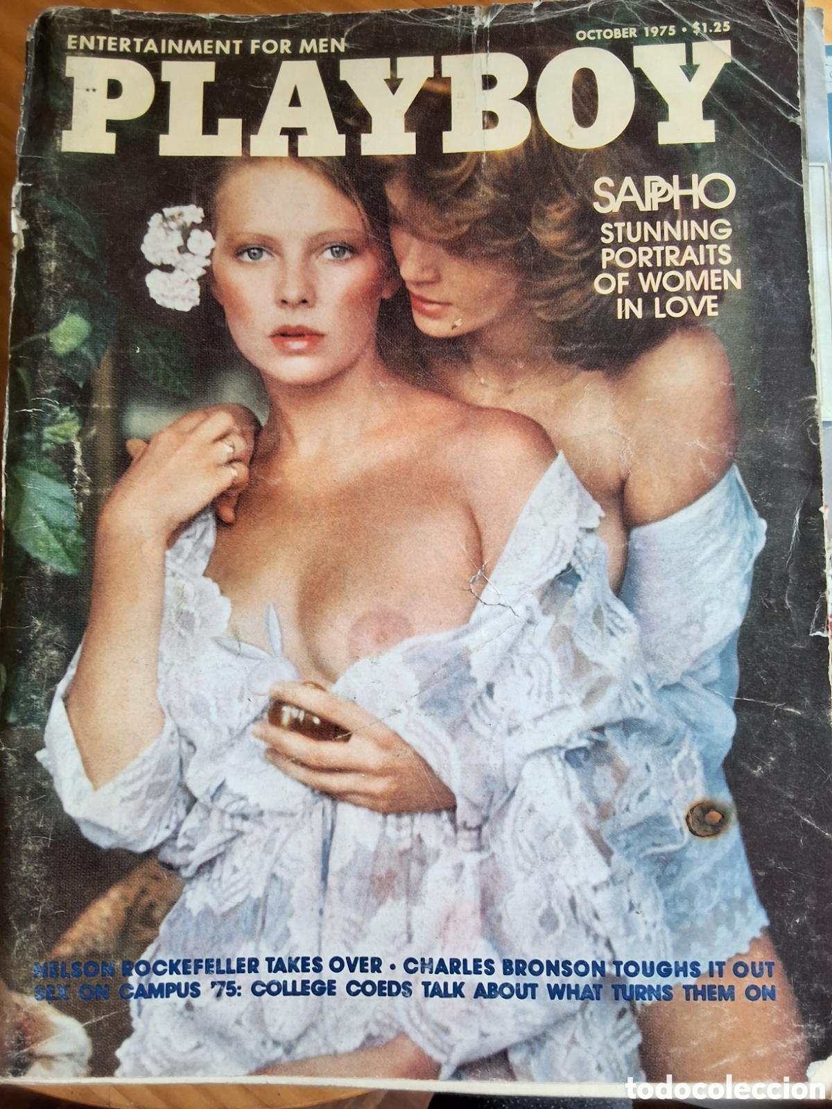 Journals: Playboy americano mensual revista erotica desnudos mujeres 1975/10 Jill de Vries