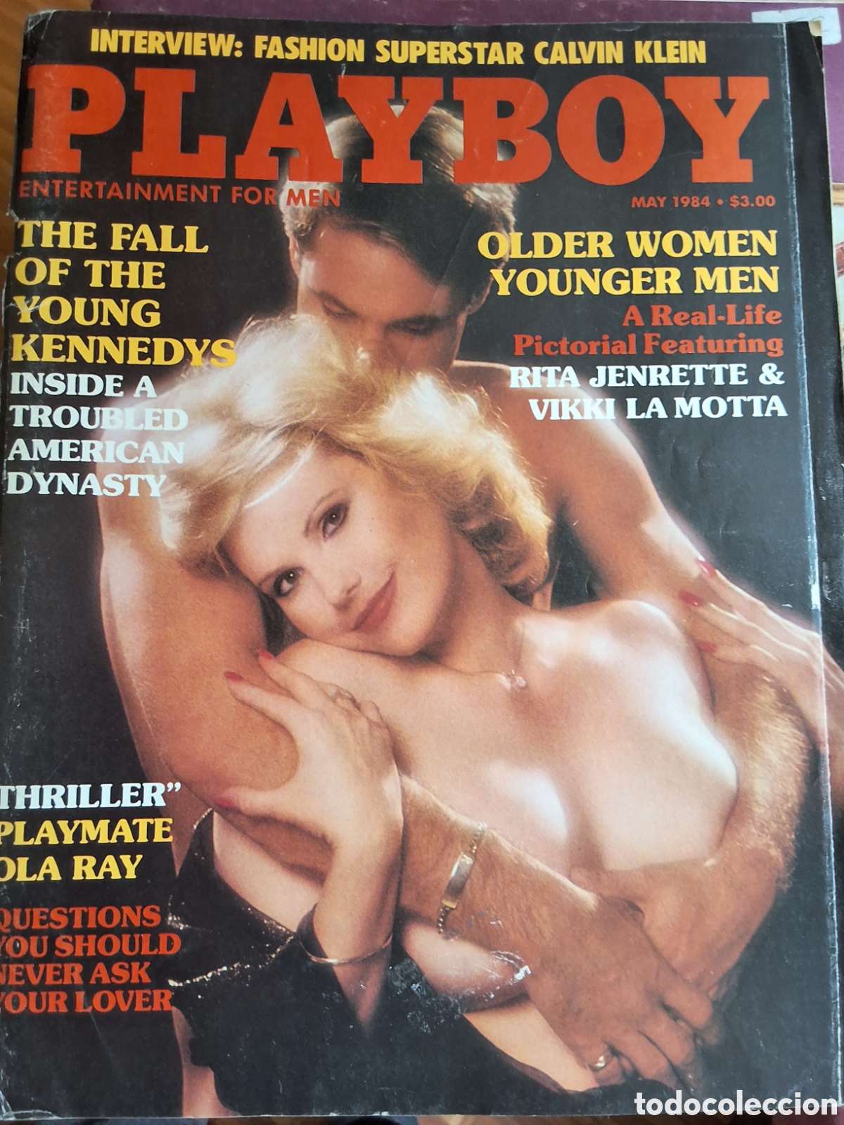 Journals: Playboy americano mensual revista erotica desnudos mujeres 1984/5 Patty Duffeki