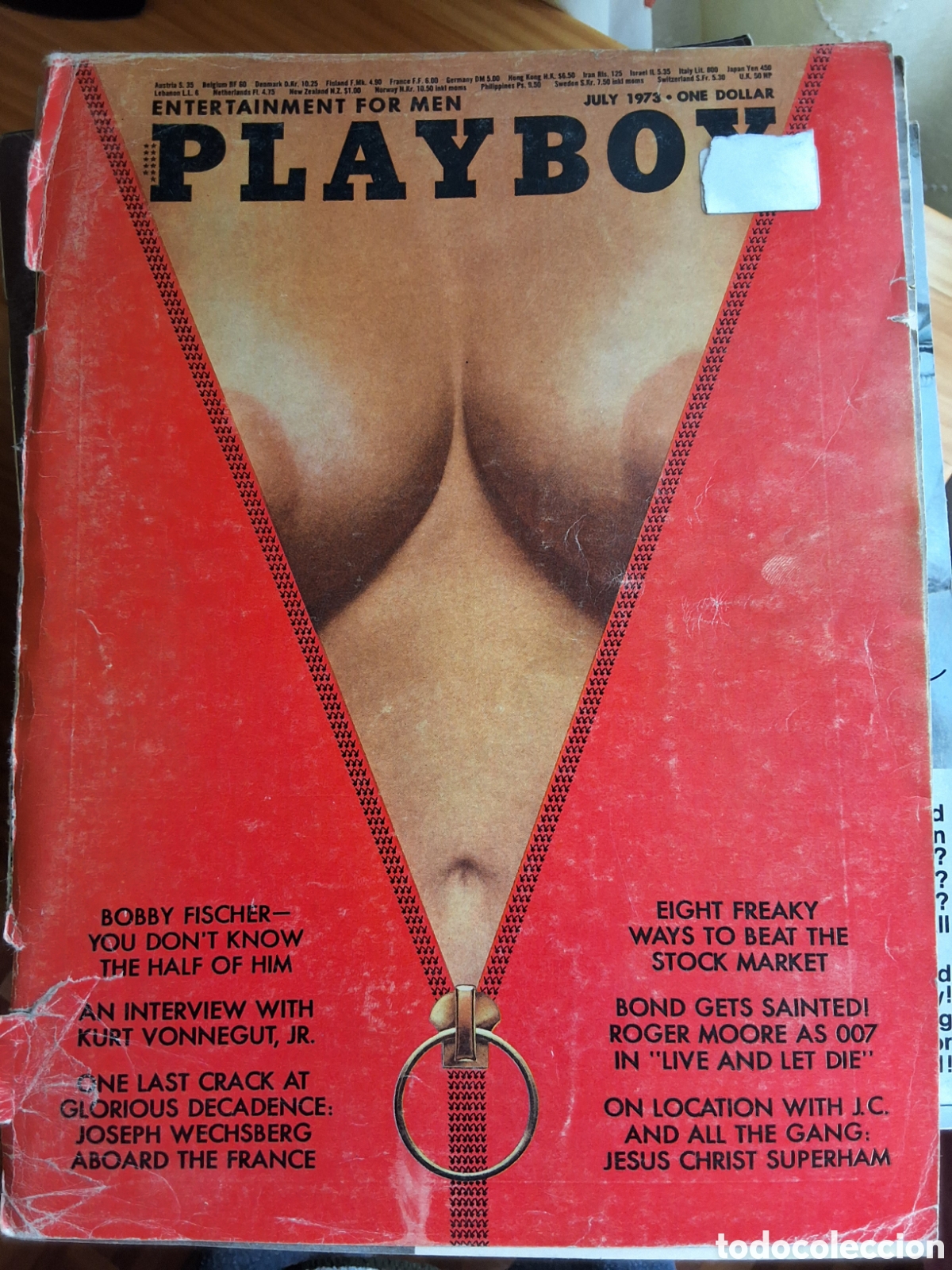 Journals: Playboy americano mensual revista erotica desnudos mujeres 1973/7 Martha Smith