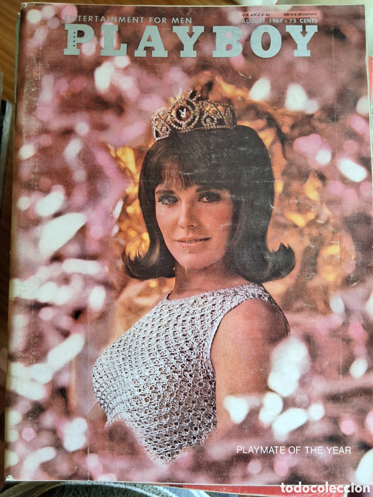 Journals: Playboy americano mensual revista erotica desnudos mujeres 1967/8 Dede Lind