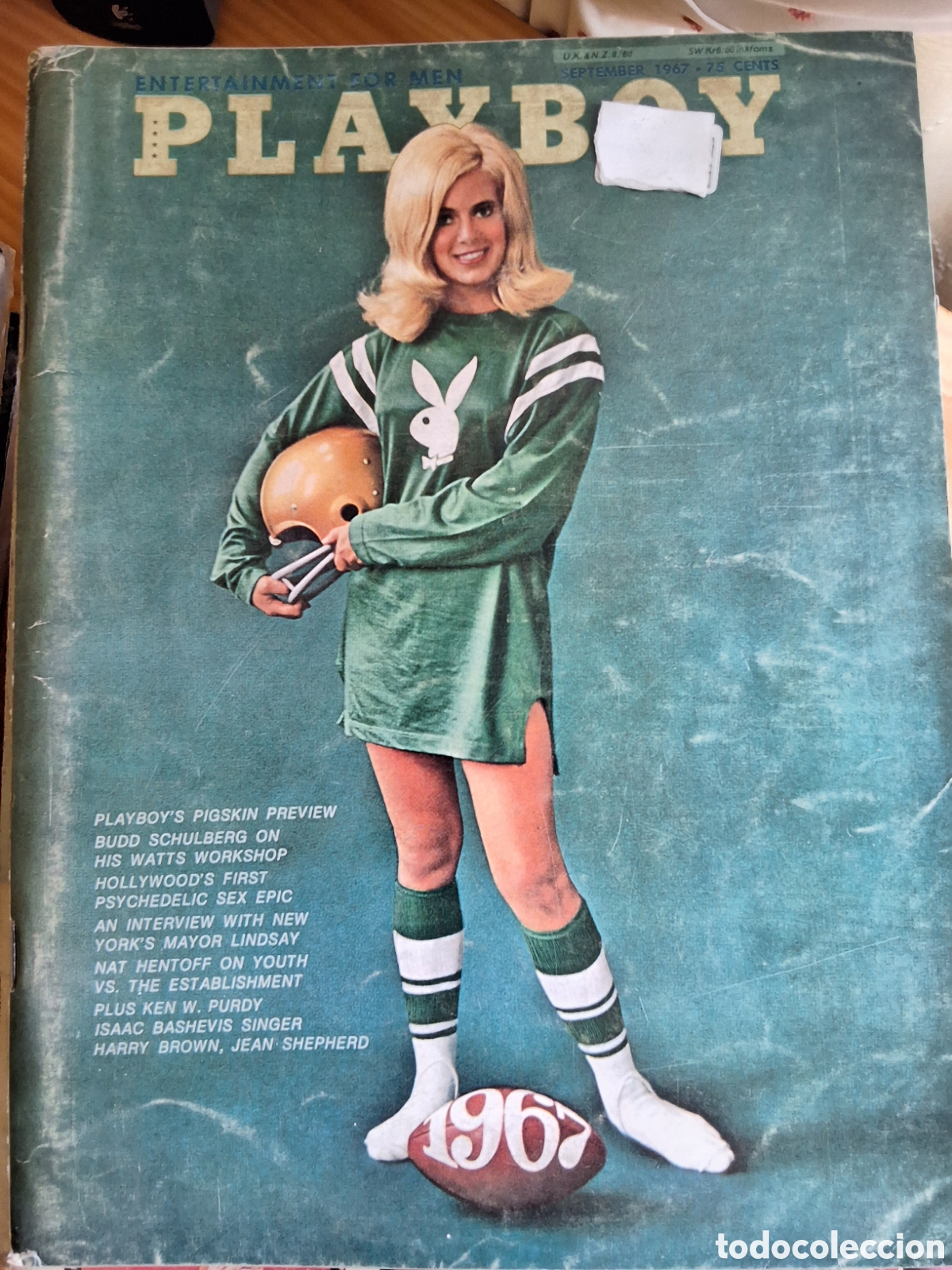 Journals: Playboy americano mensual revista erotica desnudos mujeres 1967/9 Angela Dorian
