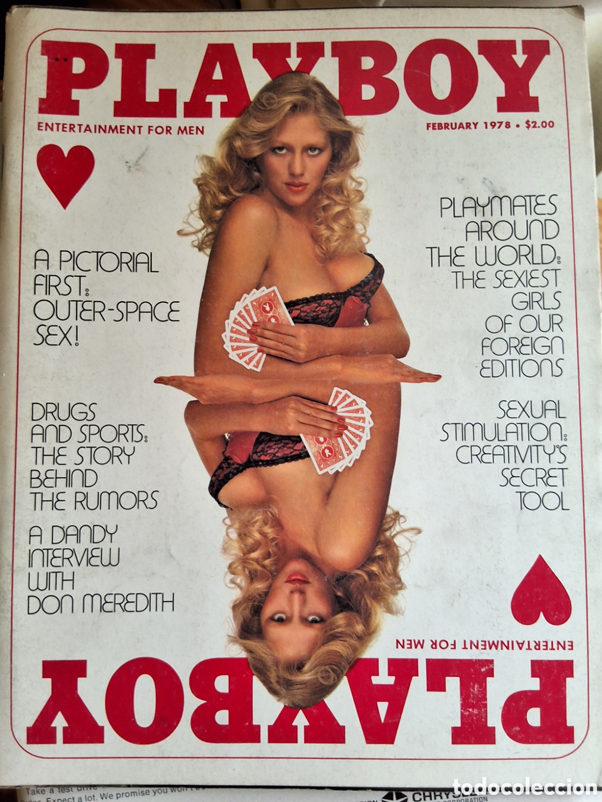 Journals: Playboy americano mensual revista erotica desnudos mujeres 1978/2 Janis Schmitt