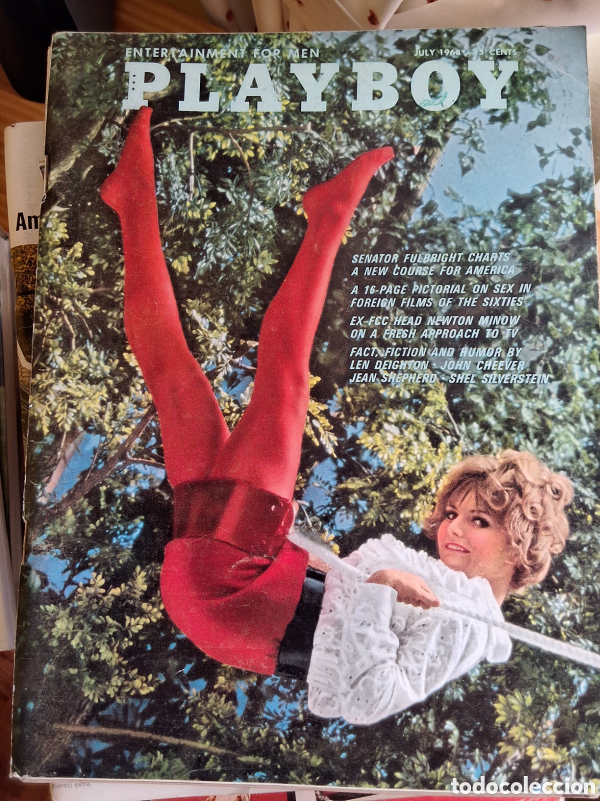Journals: Playboy americano mensual revista erotica desnudos mujeres 1968/7 Melidye Prentiss