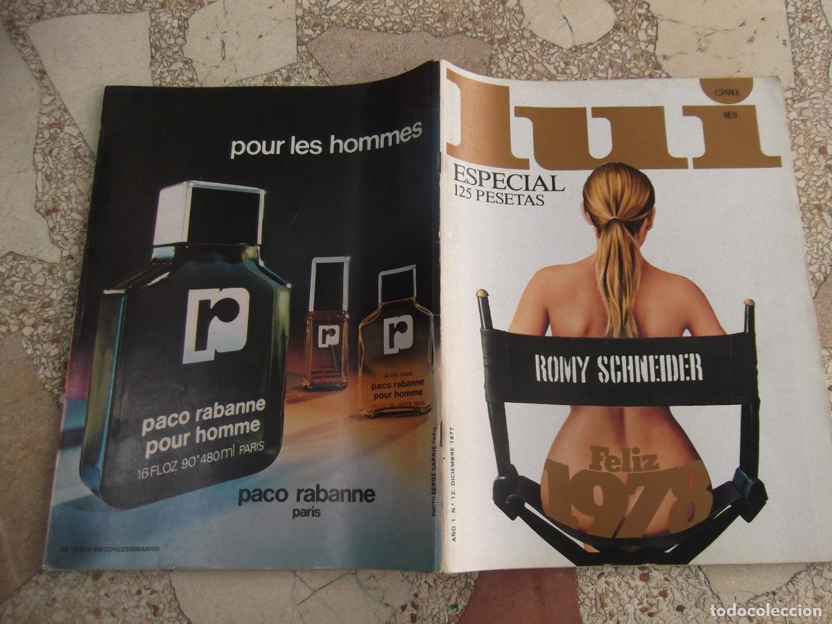 Journals: lui, n&ordm; 12, especial, romy schneider, , revista erotica espa&ntilde;ola solo para adultos