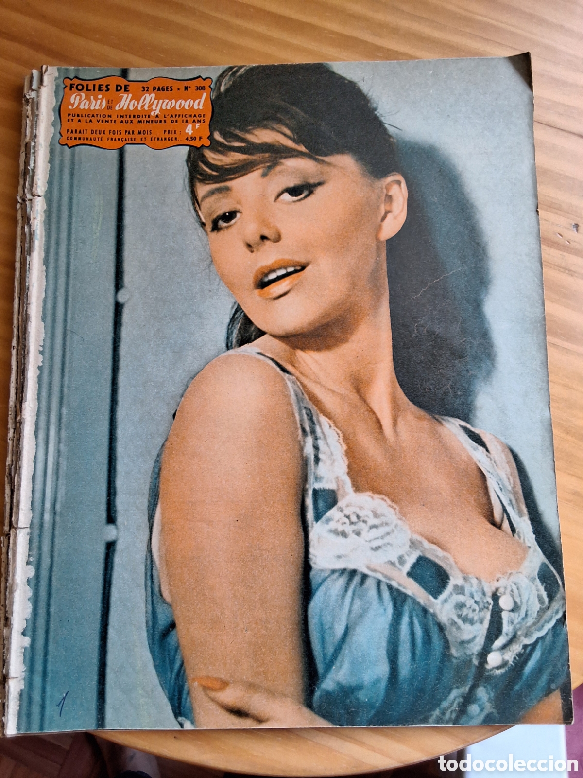 Journals: Paris hollywood revista erotica francesa desnudos mujeres 308 a&ntilde;o 1964
